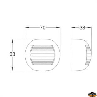 Trem Orsa Minore Pupa Feneriİ 9-32V Beyaz