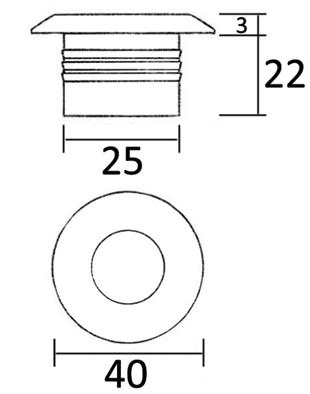 Alioth Merdiven Lambası Mavi