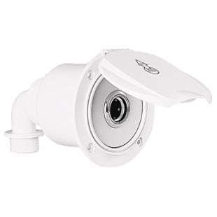 NR GÖMME SU ÇIKIŞI, KROMAJ KAPAKLI, 90°