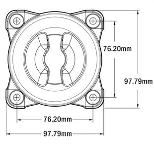 T-POWER AKÜ ŞALTERİ 350A - 3 POZİSYONLU