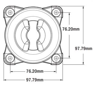 T-POWER AKÜ ŞALTERİ 350A - 4 POZİSYONLU