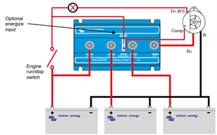 Argo Diyot 100A Akü İzolatörü 100-3AC-3