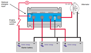 Argo Fet 200A Akü İzolatörü 200-3