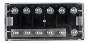 FUSE HOLDER 6-WAY FOR MEGA-FUSE
