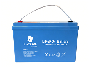 Li-Core LiFePO4 12.8V/100Ah Lityum Akü - Smart