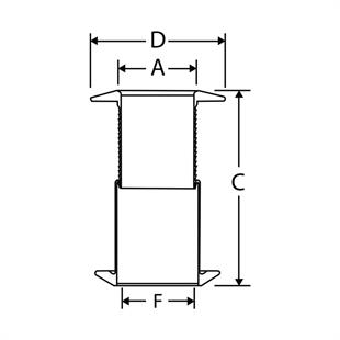 PLASTİK FİRAR, 48-75MM ARASI UZUNLUĞU AYARLANABİLR