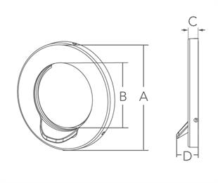 Marine Town Güverte Tahliye Halkası Ø79mm