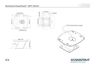 APT-150-01 ALÜMİNYUM POWERTOWER (150MM)