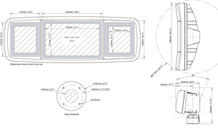 SPD-4XI-W DECK POD 4I/2I + 7