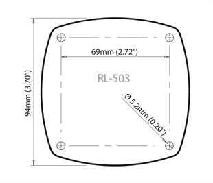 ROKK LOK MONTAJ PLAKASI LOWRANCE -  RL503