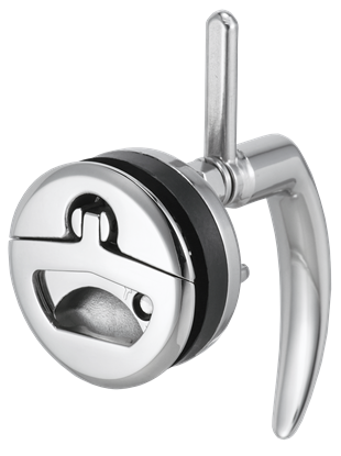 Gömme Kulp + Kapı Mandalı Ø65mm