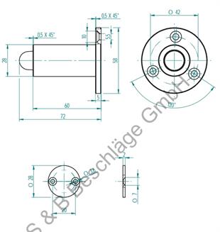 Sub&Beschlage Kapı Stoperi