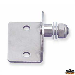 Amortisör montaj braketi l tip paslanmaz çelik 