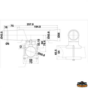 TREM KAMIŞ YUVASI, AISI316 VARD. MONTAJ Ø38-50MM