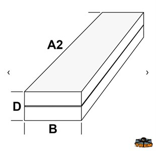 Pasarella AHŞAP ZEMİN 260 MM 