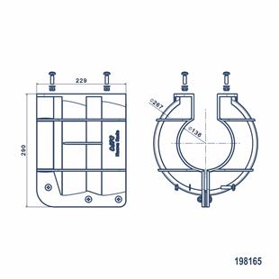 NUOVA RADE PERVANE KORUYUCU, 9-25 HP, Ø23CM, SARI