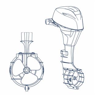 NUOVA RADE PERVANE KORUYUCU, 9-25 HP, Ø23CM, SARI