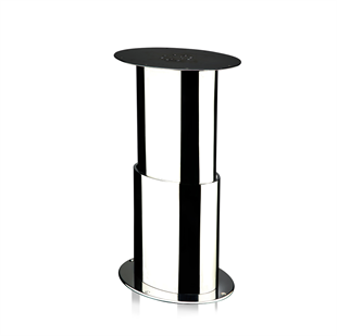 Barka Elektrikli Masa Ayağı Paslanmaz Çelik 24V.Tek Kademe 700mm