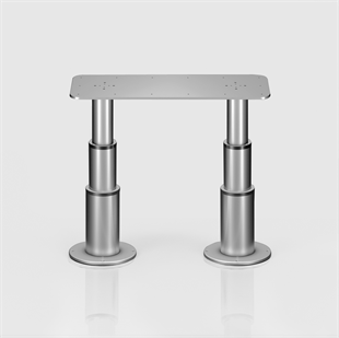 Barka Elektrikli İkili Masa Ayağı. 12V.2 Kademe - 700mm