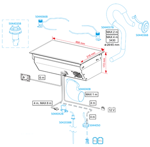 Wallas 88 DU, Diesel Seramik Ocak