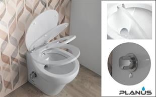 Stilo Plus 24V Beyaz Taş Taharet Kitli Tuvalet