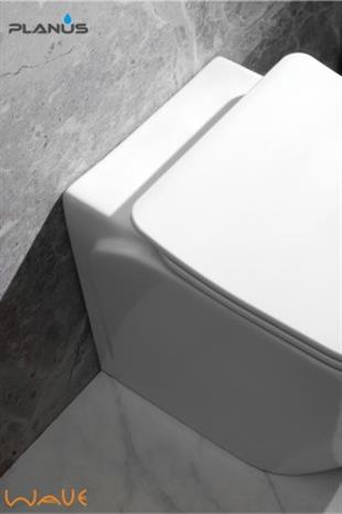 Wave 24V Beyaz Taş Tuvalet