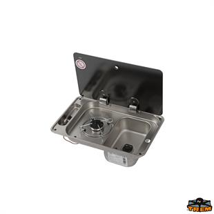 CAN FL 1324-1 KOMBİNE OCAK SET(SAĞ OCAK-SOL EVYE)