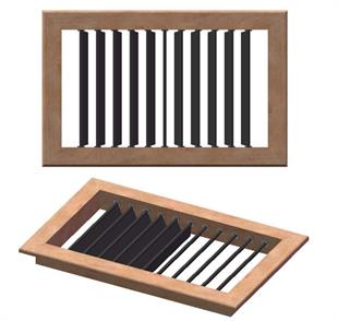 Hava emiş ızgarası. Kiraz İKİ YÖNLÜ 254X127MM