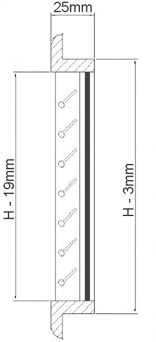 MSI RART 12X6 TEAK HAVA EMİŞ IZGARASI