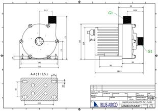 MANYETİK KLİMA POMPASI, 24V, IP65. MAKS.66000BTU