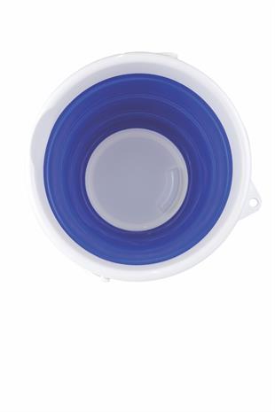 Yachticon Silikon Katlanır Kova, 10 lt