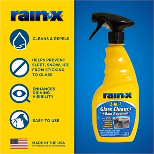 Rain-X 2si1 Arada Cam Temz.ve Yağmur Kaydırıcı 500 ml
