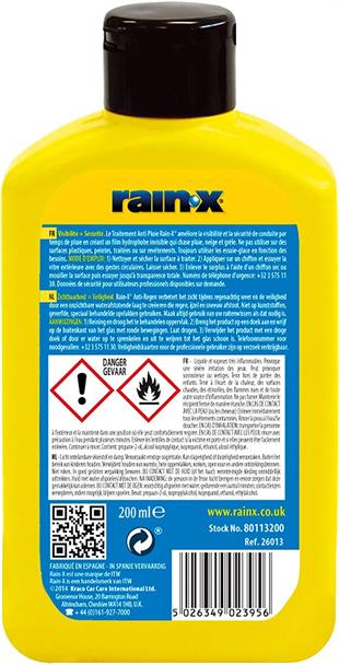 RAIN-X YAĞMUR ÖNLEYİCİ 200 ML