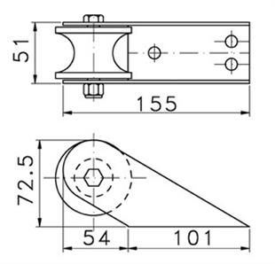 Baş makarası 51x155mm