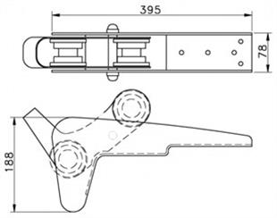 Baş makarası, 78x395mm