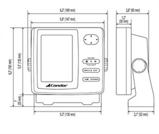 Condor 325 DF Balık Bulucu Türkçe Menü