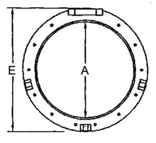 Fırtına kapaklı yuvarlak lumboz