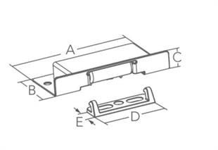 Marine Town Kapak Kilidi 111x46mm