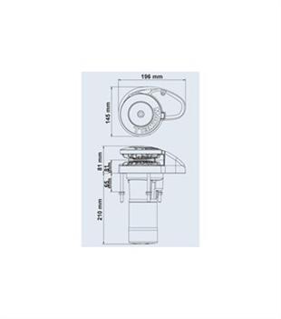 Maxwell RC-6 500W 24V 6 mm Dik Irgat