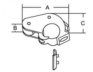 Plastik Usturmaça Tutucu