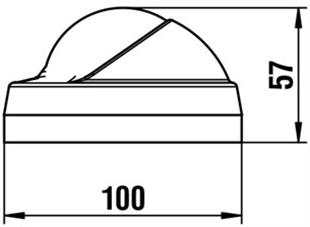RIVIERA BAR  ARIES PUSULA Ø65MM. GRİ