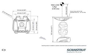 ROKK MINI RLS-401 YÜZEYE MONTAJ BRAKETİ