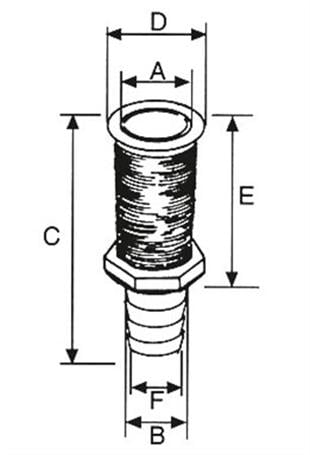 TAHLİYE BORUSU BEYAZ PLASTİK Ø22.7 X 100MM