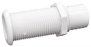 TAHLİYE BORUSU BEYAZ PLASTİK Ø22.7 X 100MM