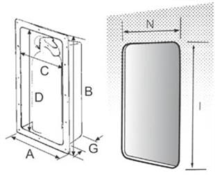 YANGIN SÖNDÜRÜCÜ YUVASI 2KG İÇİN ŞEFFAF KAPAKLI