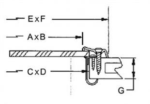 Yuvarlak sabit lumboz 127MM