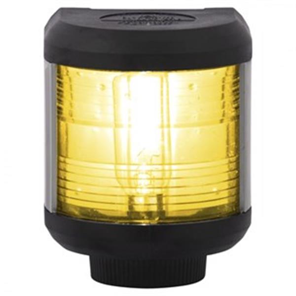 Aqua Signal 40 serisi Sarı Pupa Seyir Feneri 24V Siyah