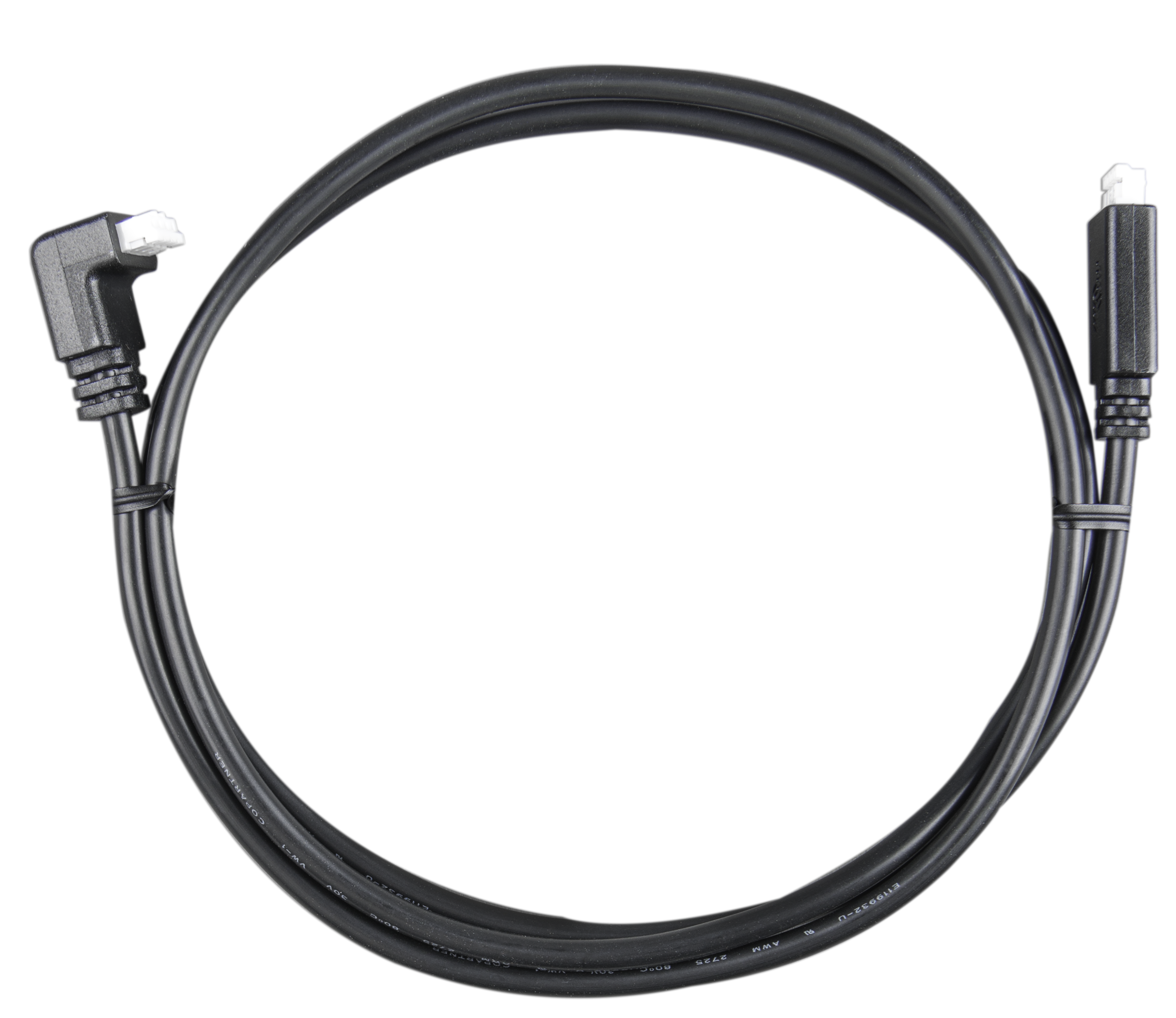 VE.DIRECT CABLE 0.3 m (one side Right Angle conn)