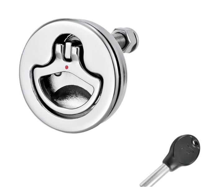 Gömme Kulp, Pasl.Çelik - Kilitli Ø64mm