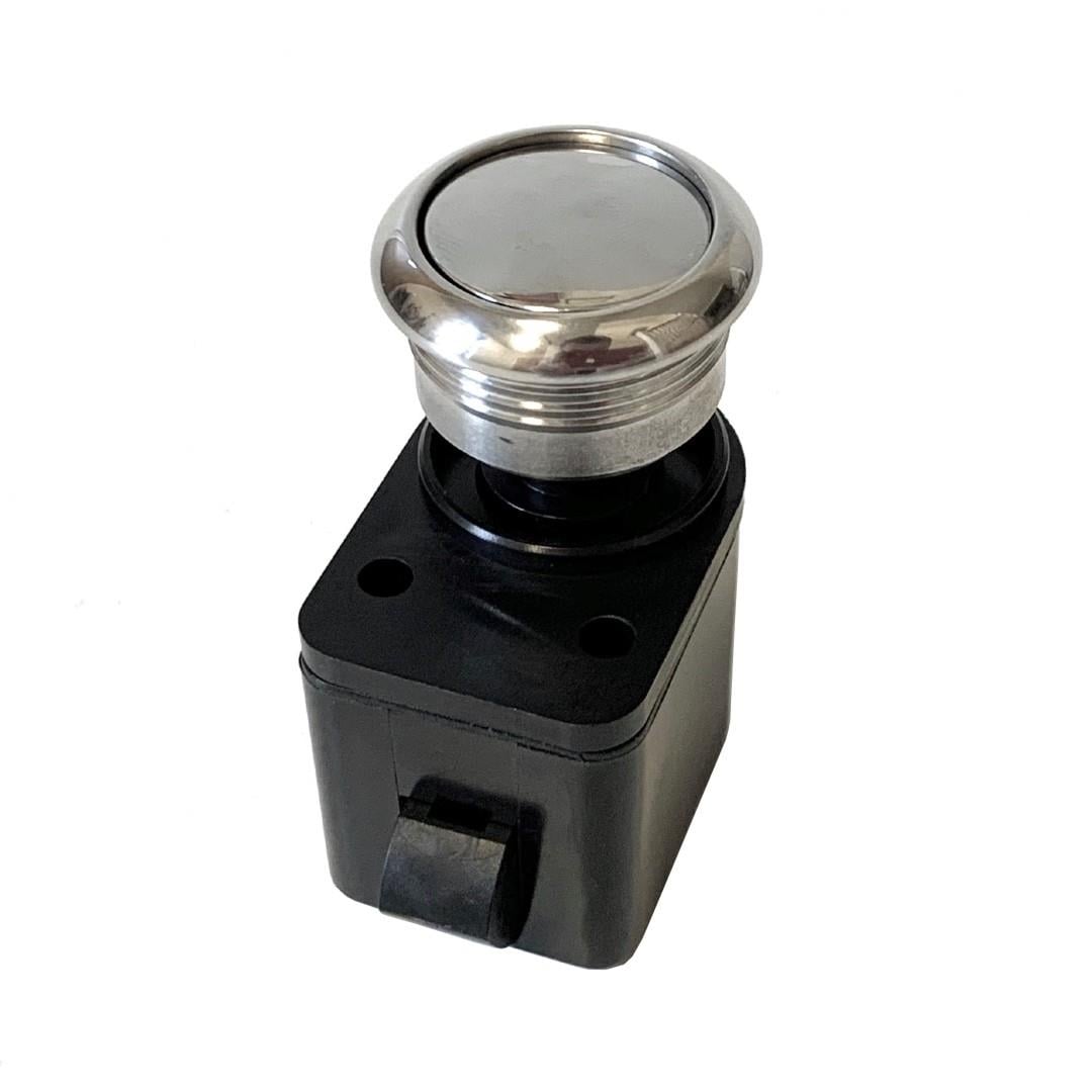 Çekmece/dolap kulbu paslanmaz yuvarlak 